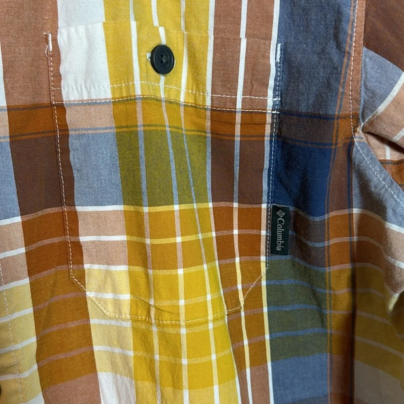 Columbia Men’s Rapid Rivers II Short Sleeve Button Down Shirt Size Large - Picture 3 of 6